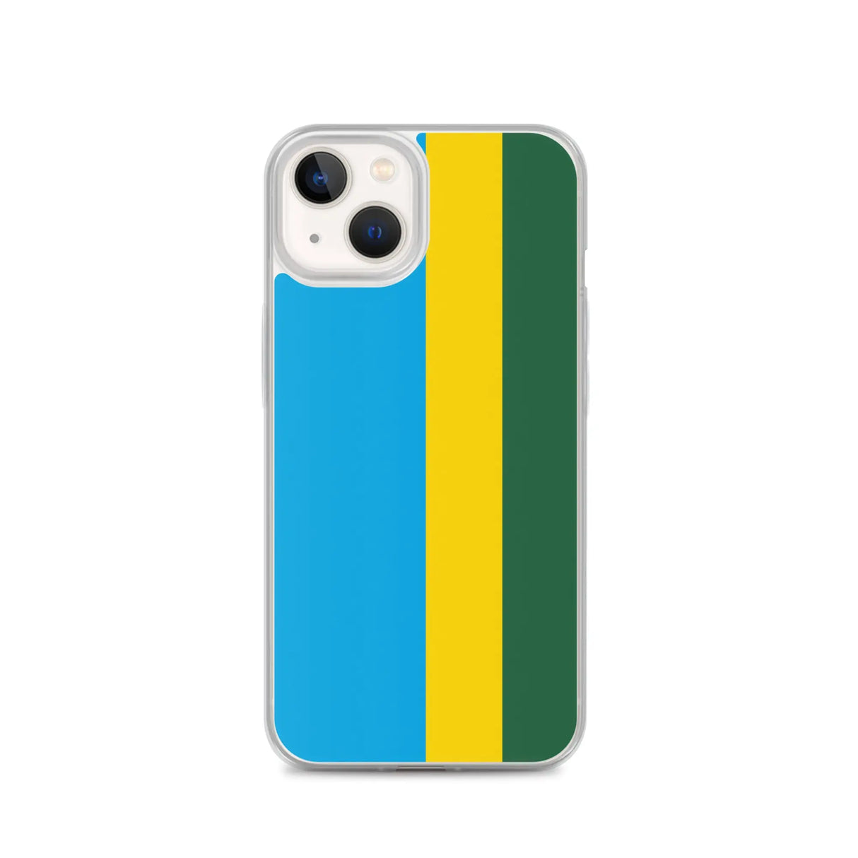 Coque iphone drapeau rwanda souple résistante antichoc