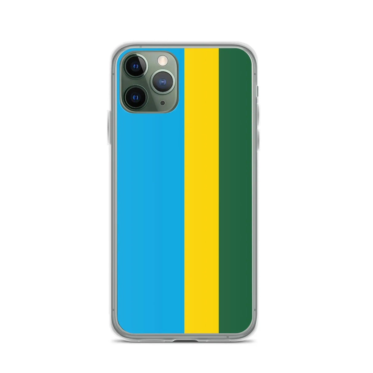 Coque iphone drapeau rwanda souple résistante antichoc