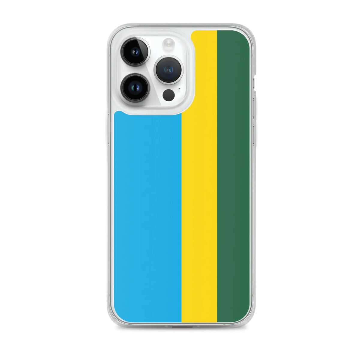 Coque iphone drapeau rwanda souple résistante antichoc
