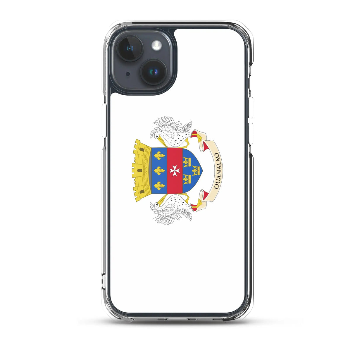 Coque iphone drapeau saint-barthélemy souple antichoc