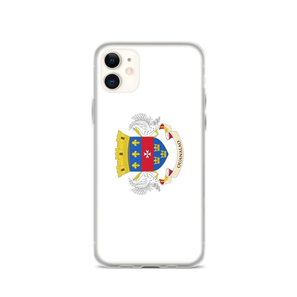 Coque iphone drapeau saint-barthélemy souple antichoc