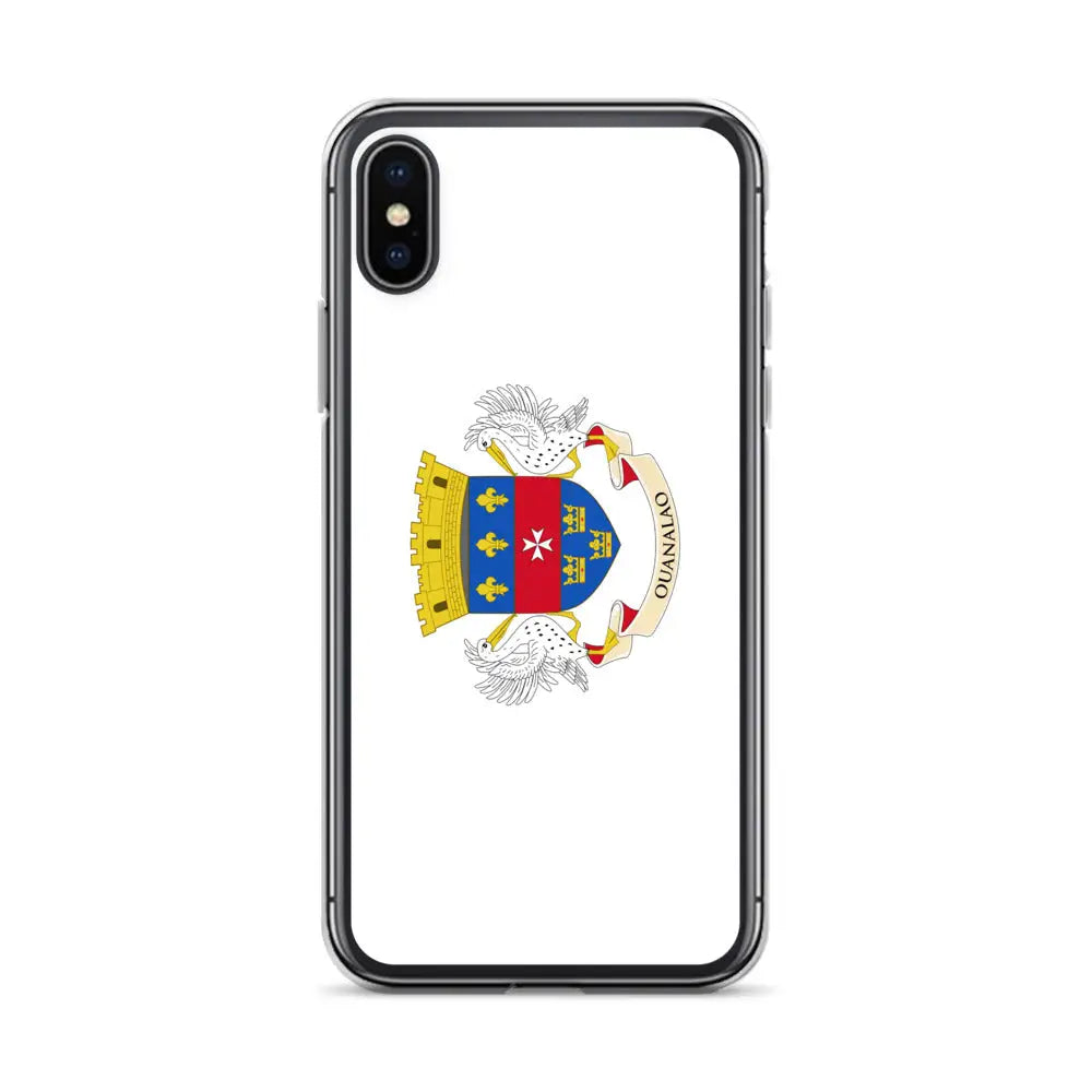 Coque iphone drapeau saint-barthélemy souple antichoc