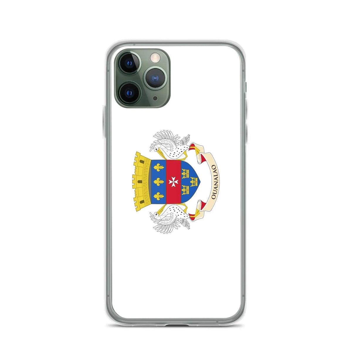 Coque iphone drapeau saint-barthélemy souple antichoc
