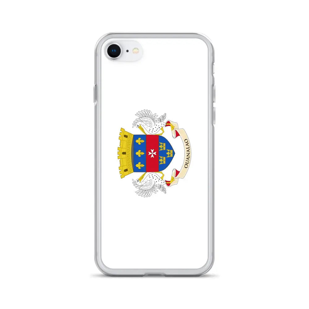 Coque iphone drapeau saint-barthélemy souple antichoc