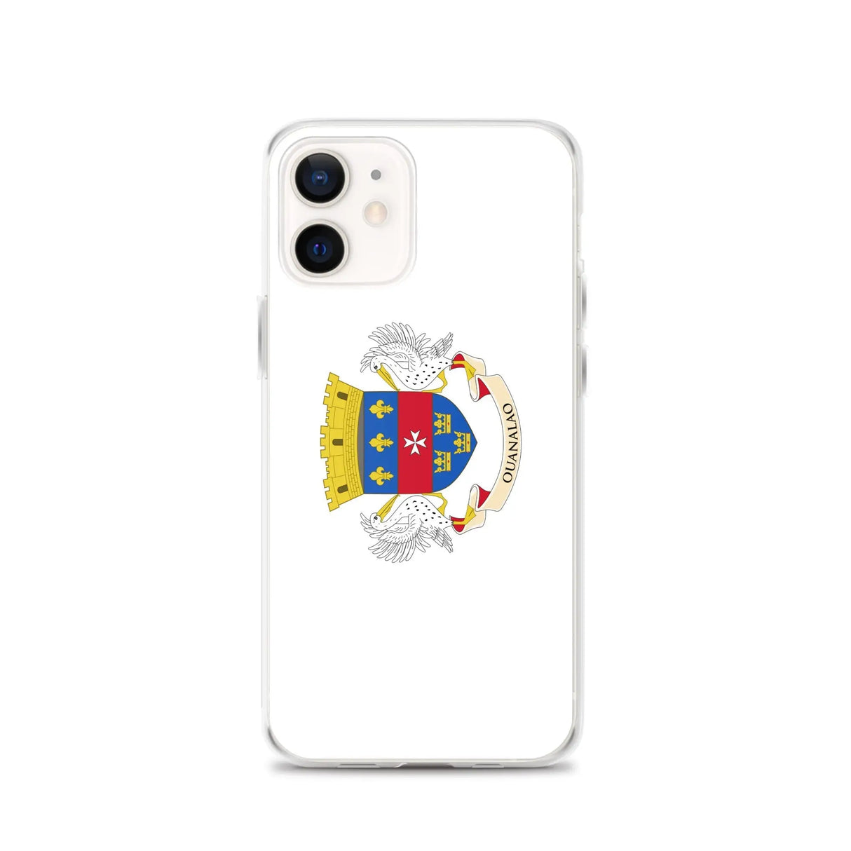 Coque iphone drapeau saint-barthélemy souple antichoc