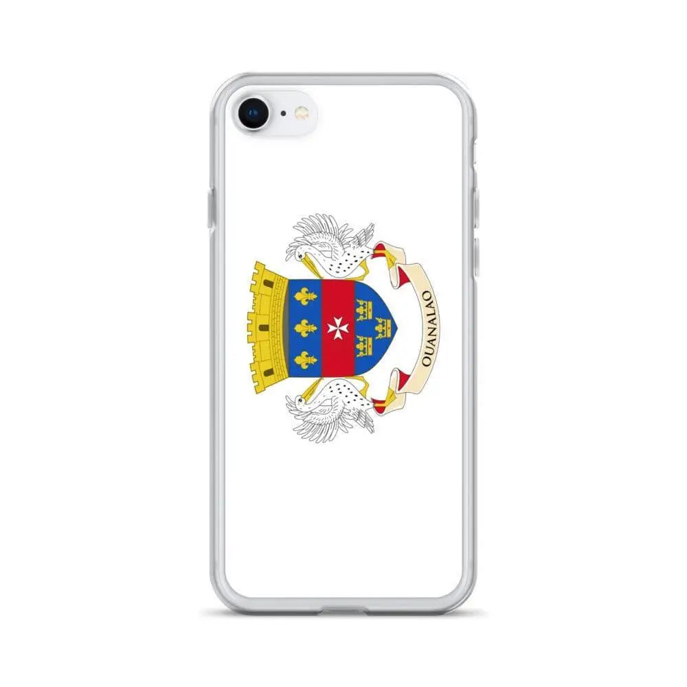Coque iphone drapeau saint-barthélemy souple antichoc