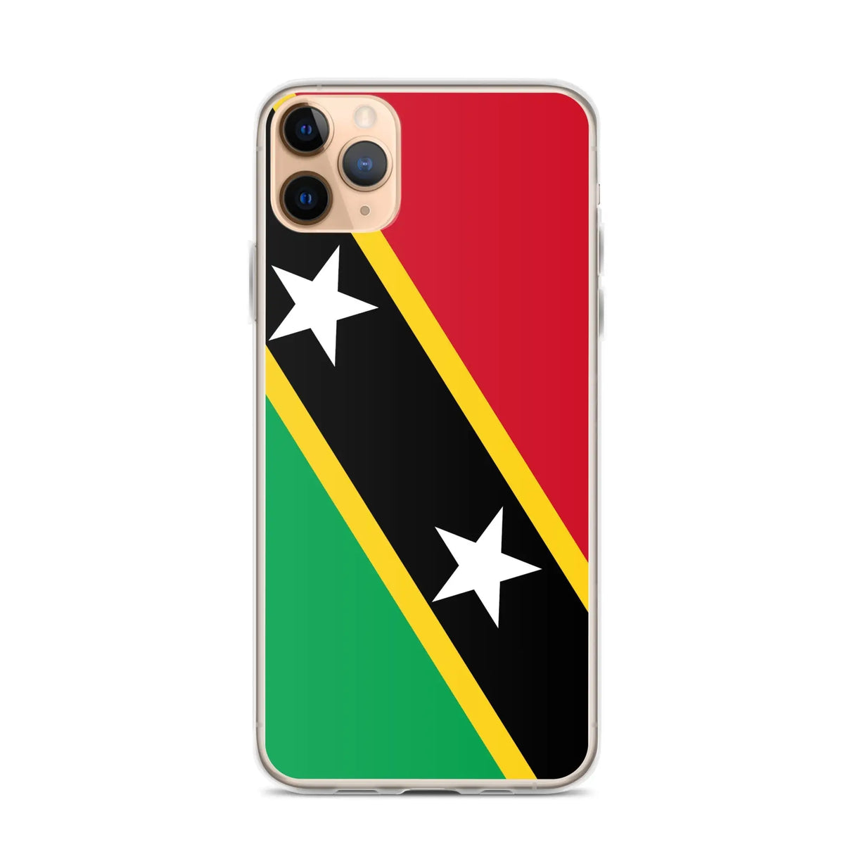 Coque iphone drapeau saint-christophe-et-niévès souple antichoc