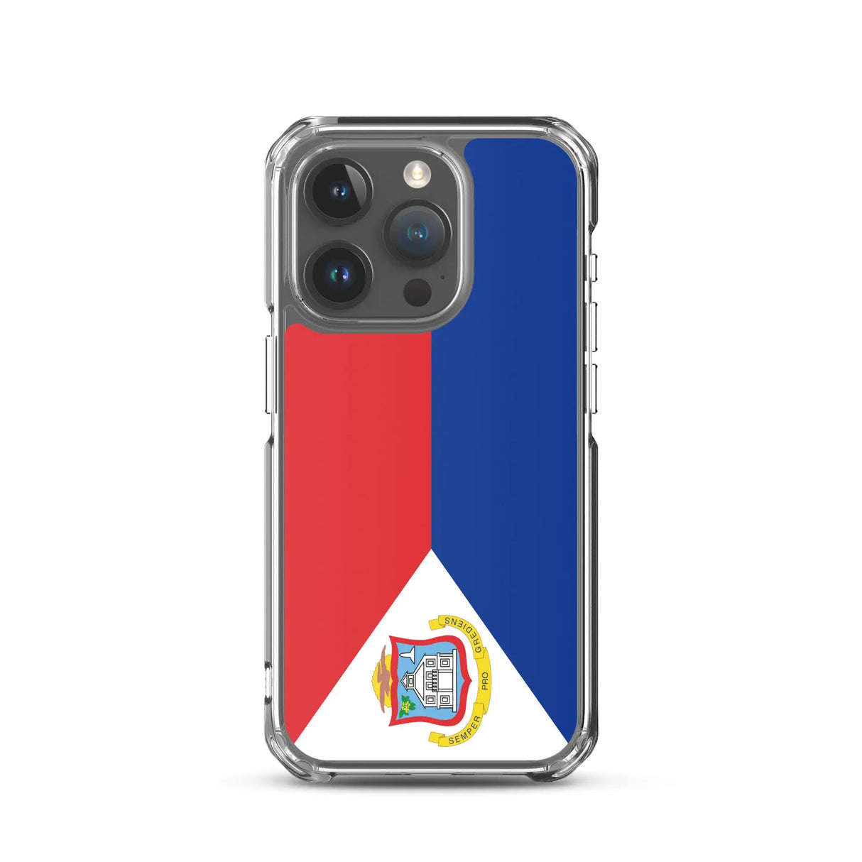 Coque iphone drapeau saint-martin souple et antichoc