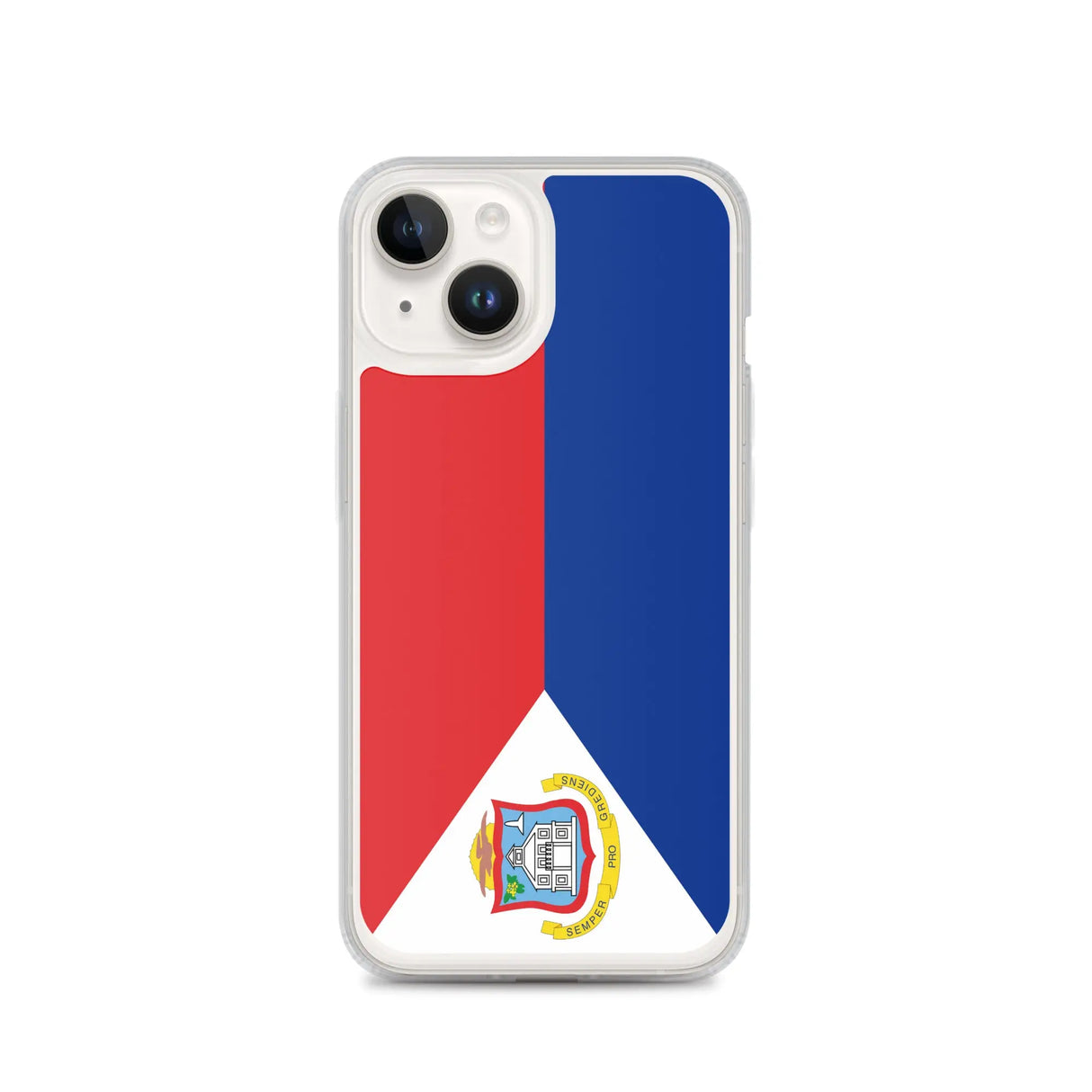 Coque iphone drapeau saint-martin souple et antichoc
