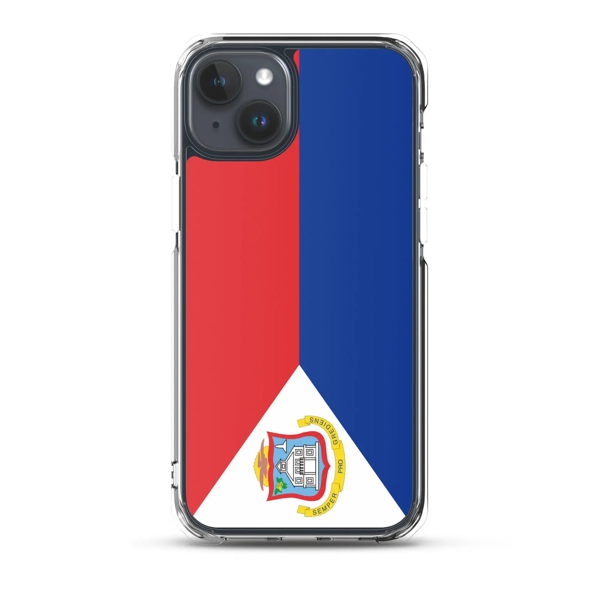 Coque iphone drapeau saint-martin souple et antichoc