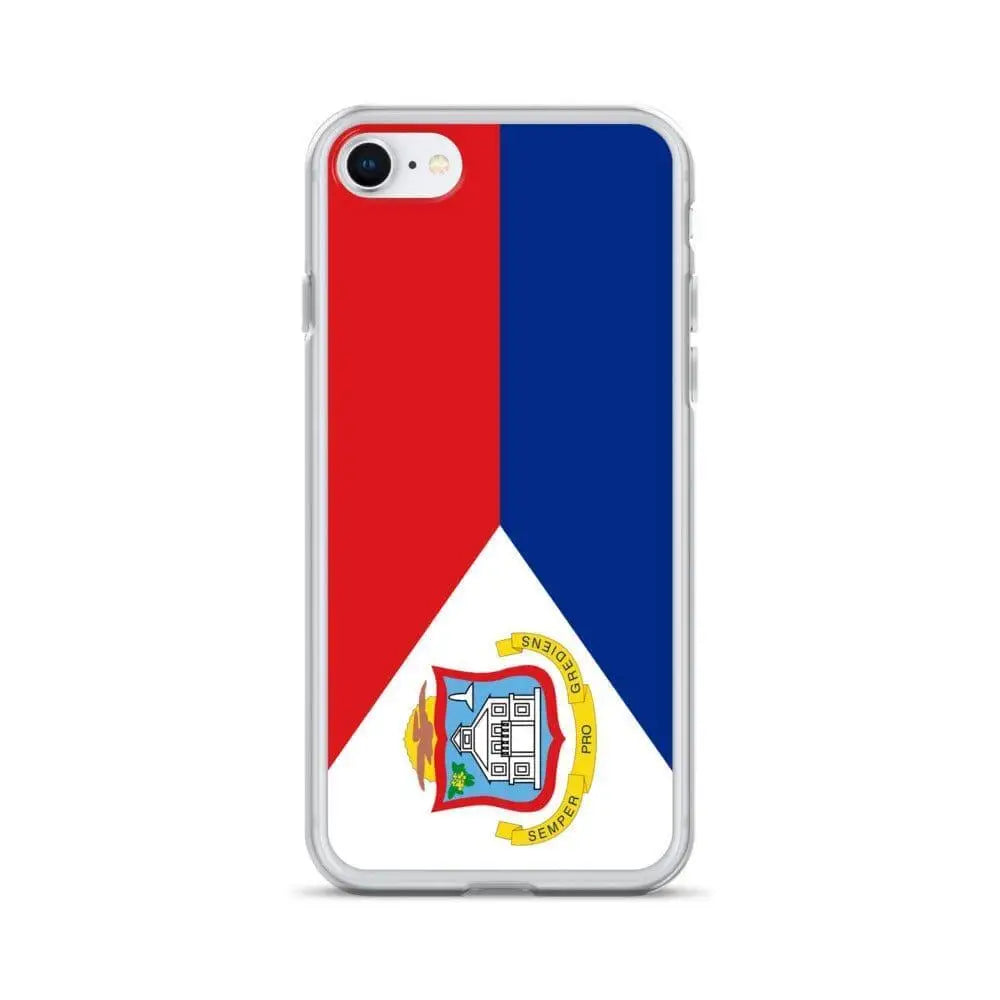 Coque iphone drapeau saint-martin souple et antichoc