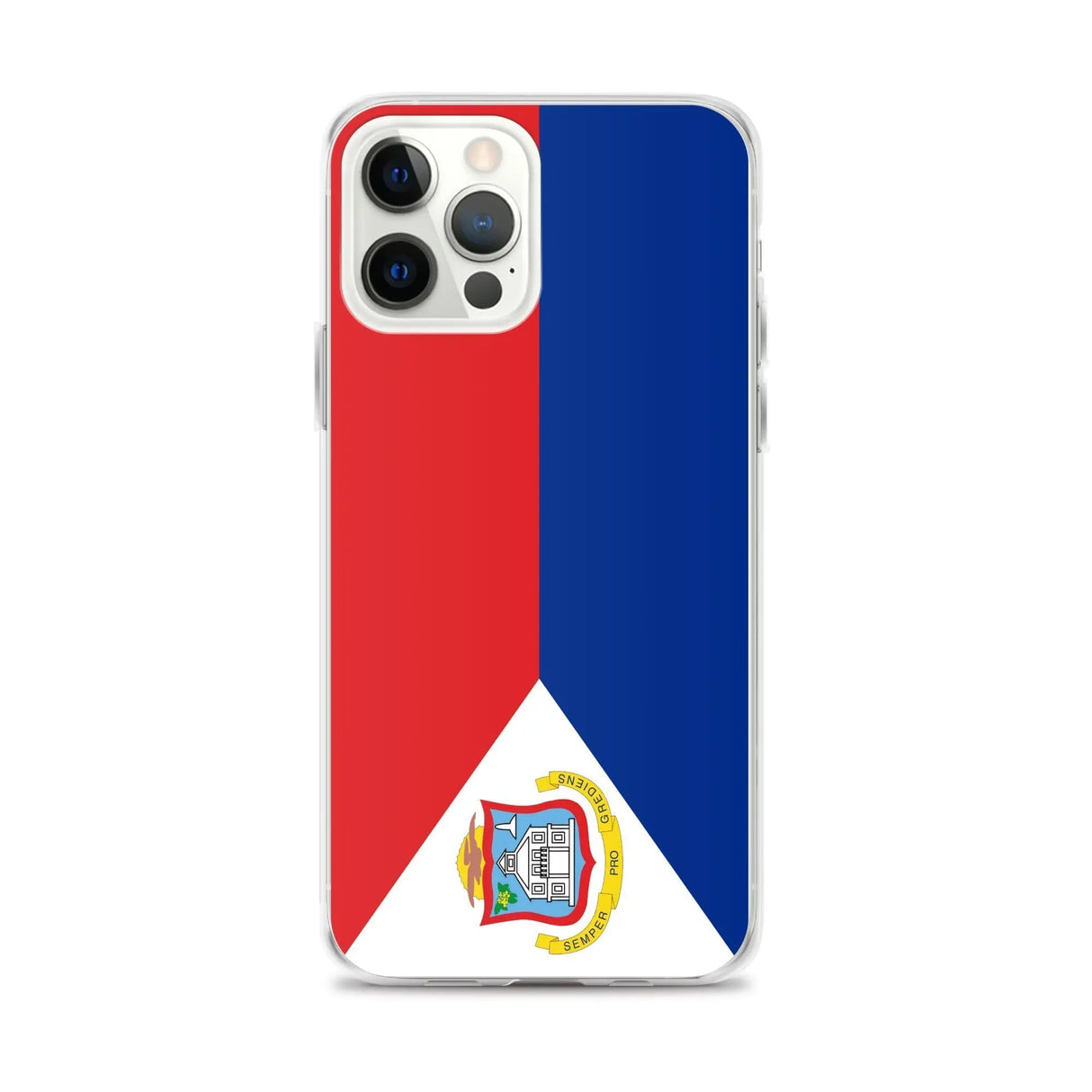 Coque iphone drapeau saint-martin souple et antichoc