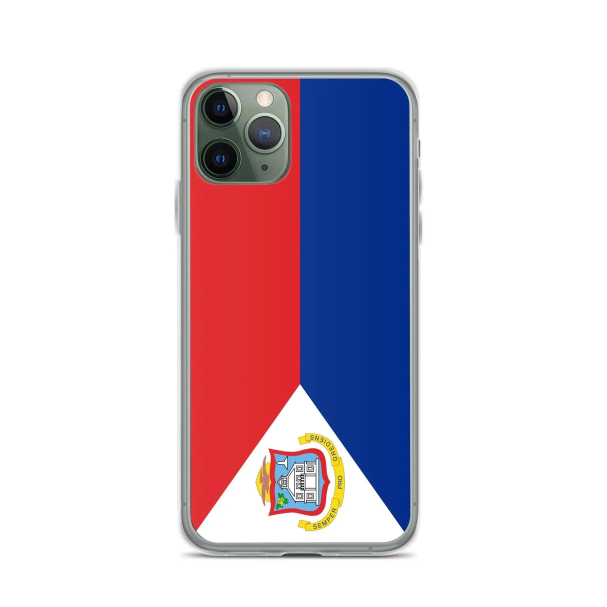 Coque iphone drapeau saint-martin souple et antichoc