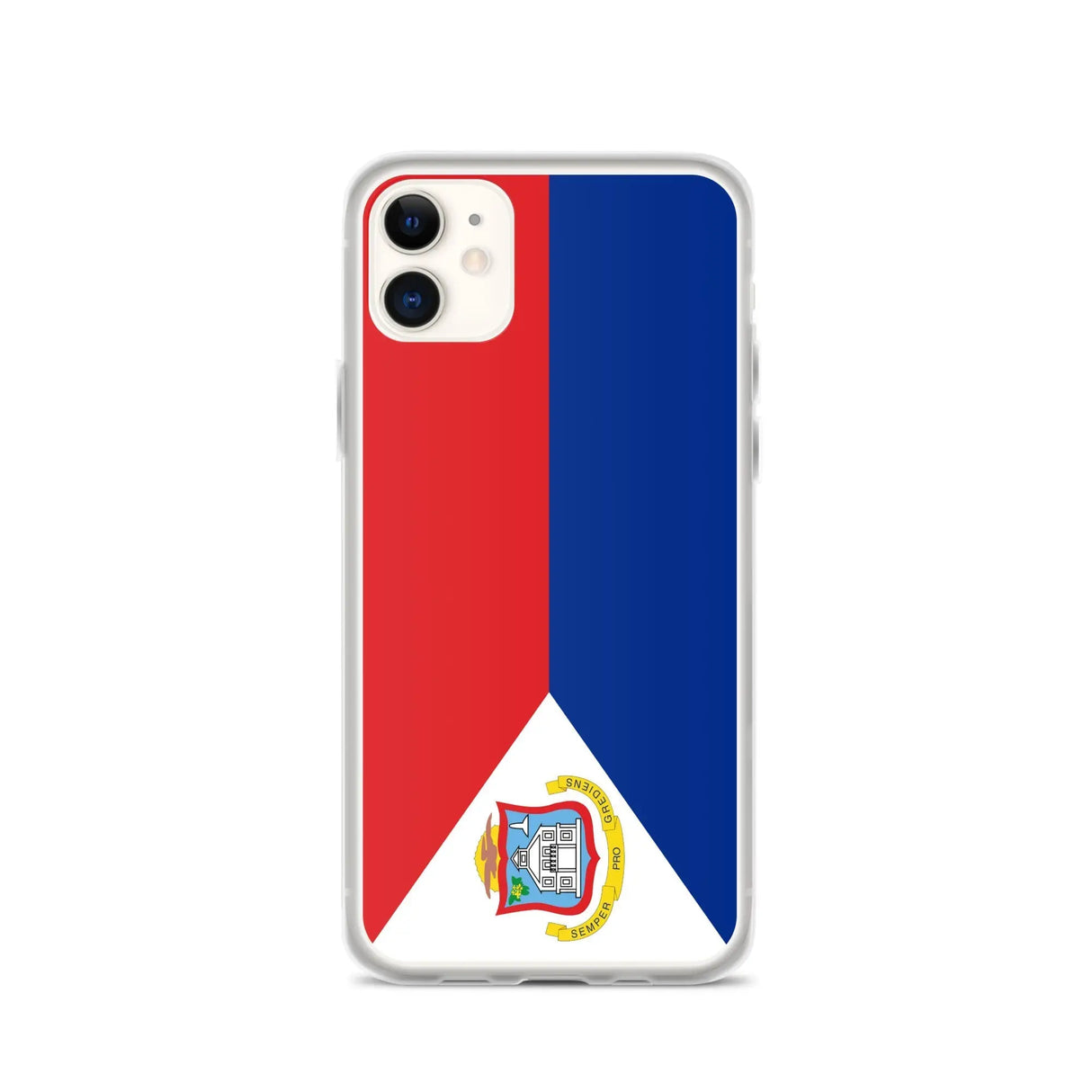 Coque iphone drapeau saint-martin souple et antichoc