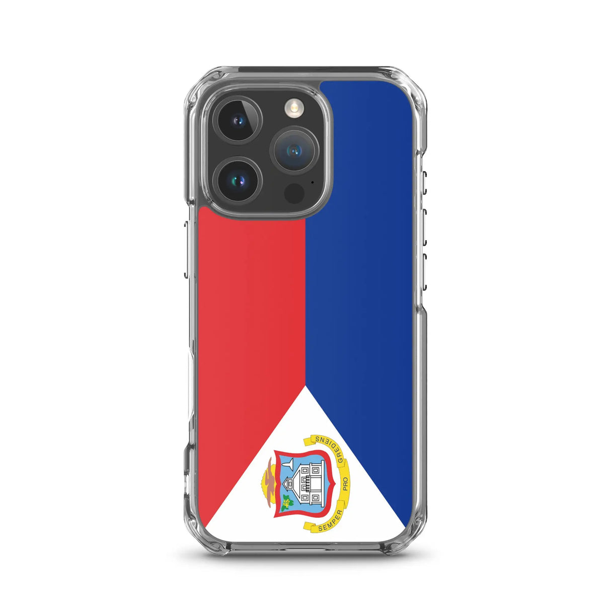 Coque iphone drapeau saint-martin souple et antichoc