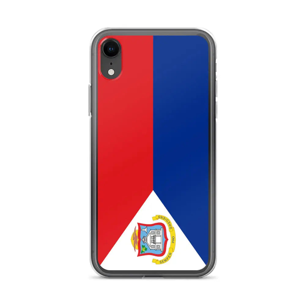 Coque iphone drapeau saint-martin souple et antichoc