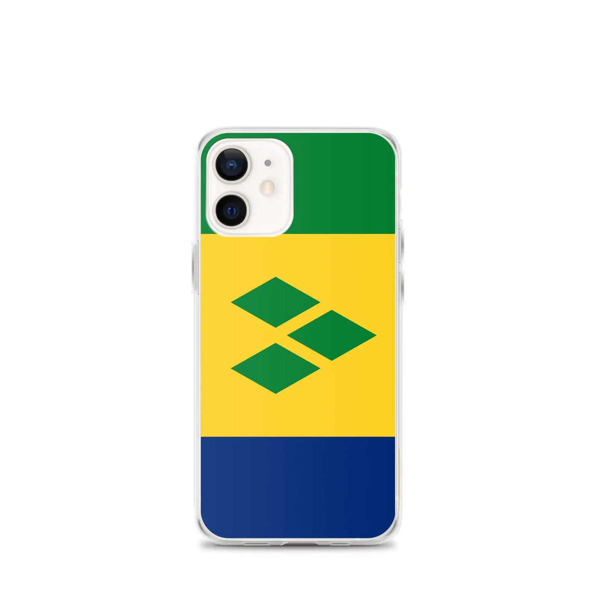 Coque iphone drapeau saint-vincent souple antichoc