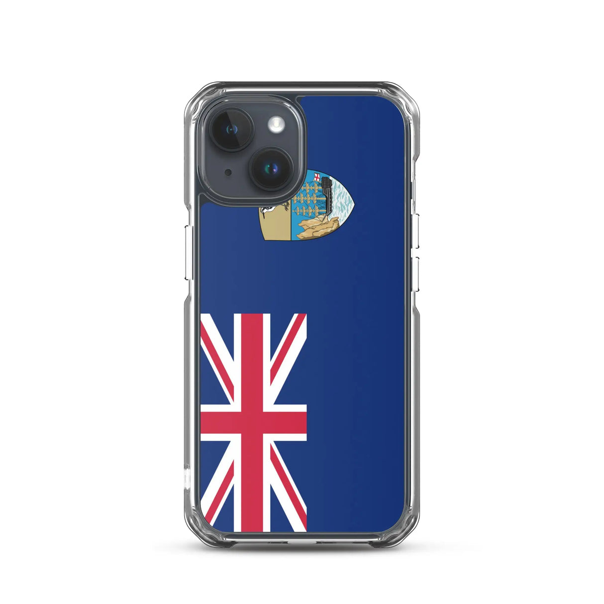 Coque iphone drapeau sainte-hélène souple antichoc