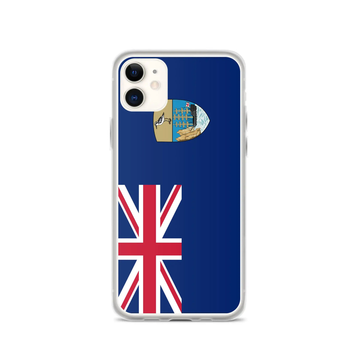 Coque iphone drapeau sainte-hélène souple antichoc