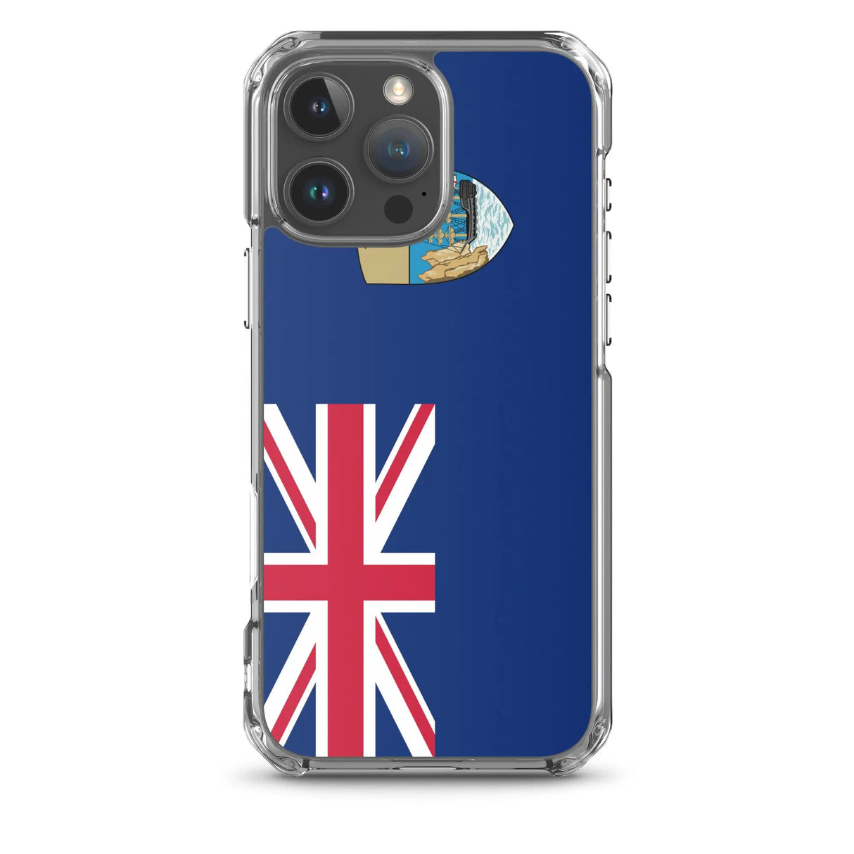 Coque iphone drapeau sainte-hélène souple antichoc