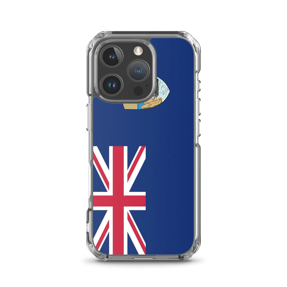 Coque iphone drapeau sainte-hélène souple antichoc