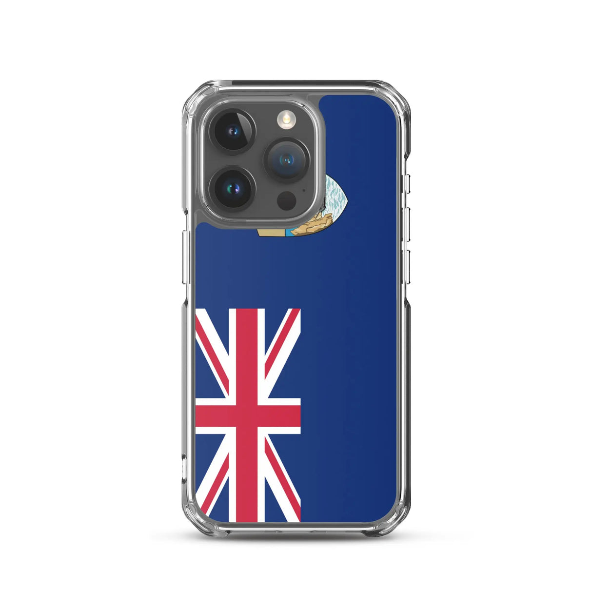 Coque iphone drapeau sainte-hélène souple antichoc
