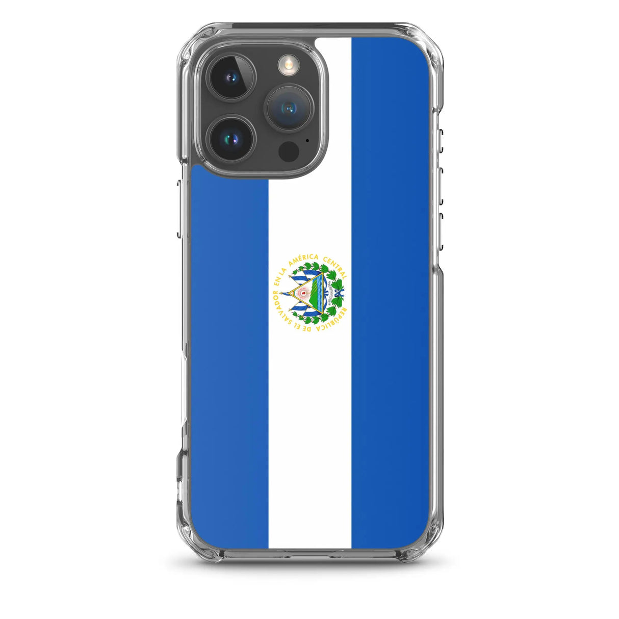 Coque iphone drapeau salvador souple résistant antichoc