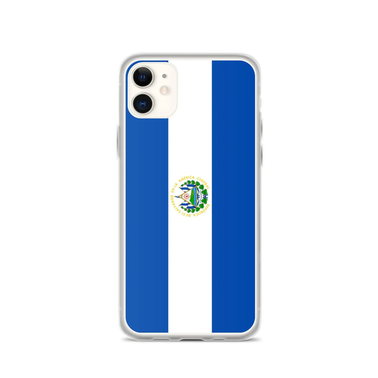 Coque iphone drapeau salvador souple résistant antichoc