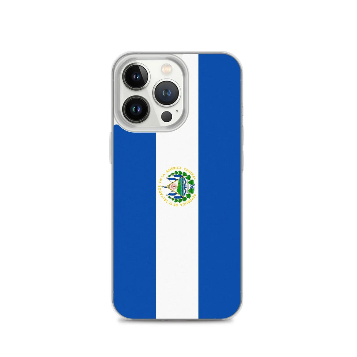 Coque iphone drapeau salvador souple résistant antichoc