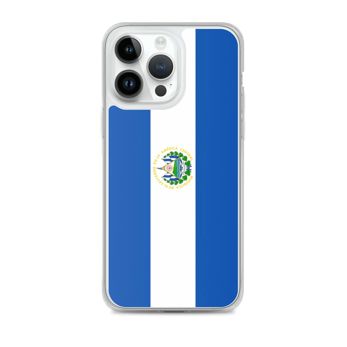 Coque iphone drapeau salvador souple résistant antichoc