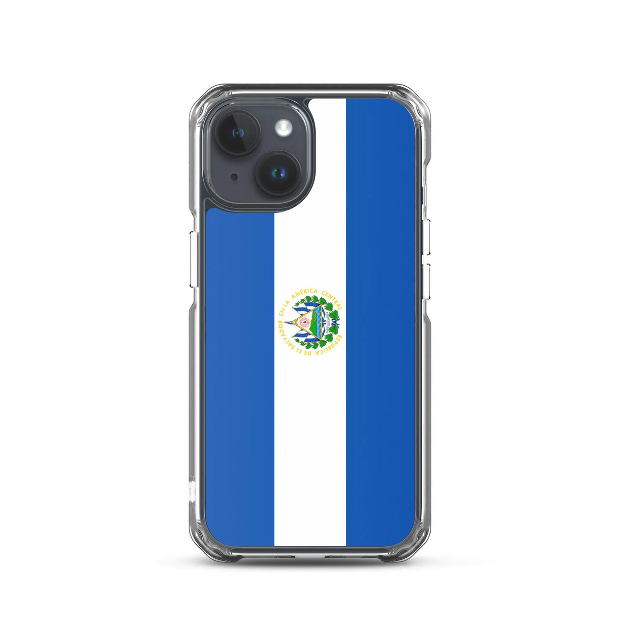 Coque iphone drapeau salvador souple résistant antichoc