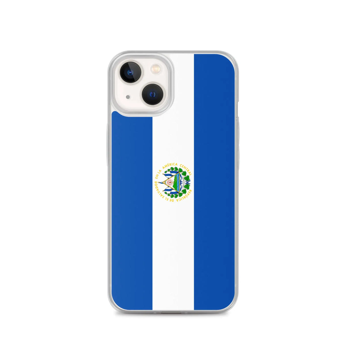 Coque iphone drapeau salvador souple résistant antichoc