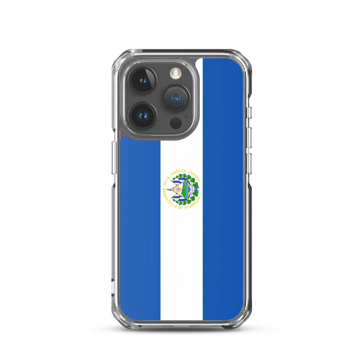 Coque iphone drapeau salvador souple résistant antichoc