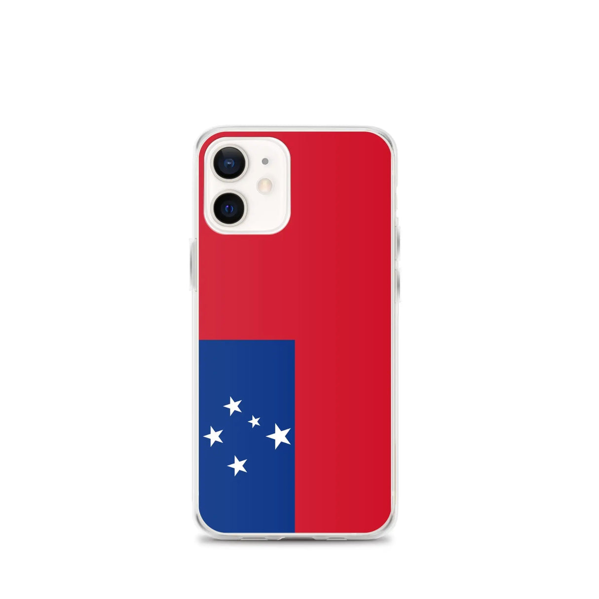 Coque iphone drapeau samoa souple antichoc transparente