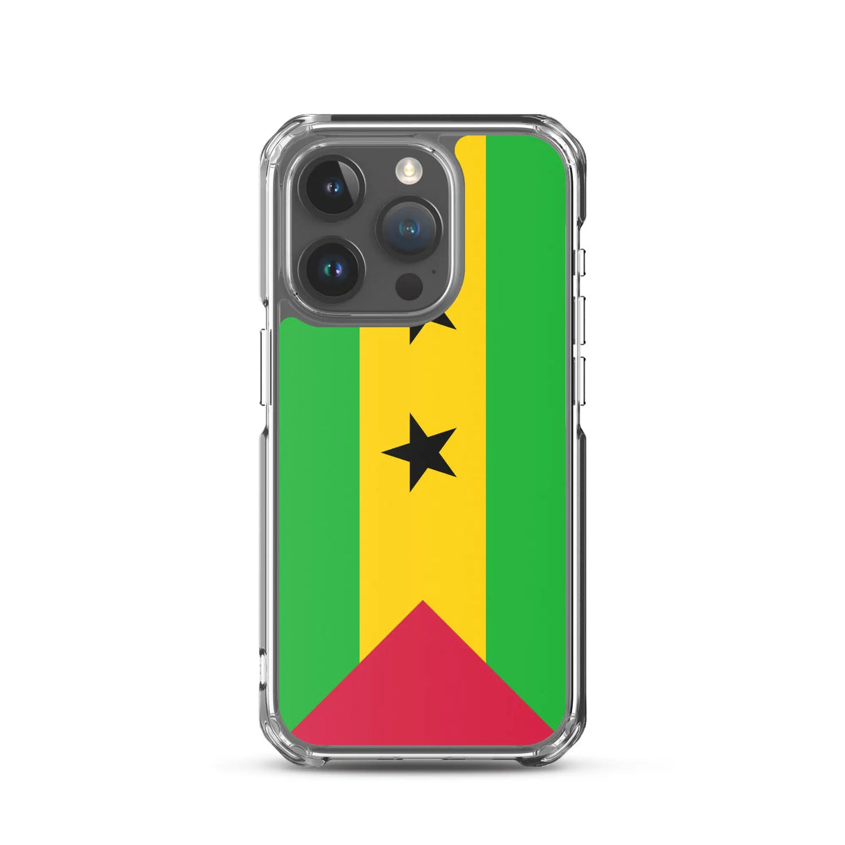 Coque iphone drapeau sao tomé-et-principe souple antichoc