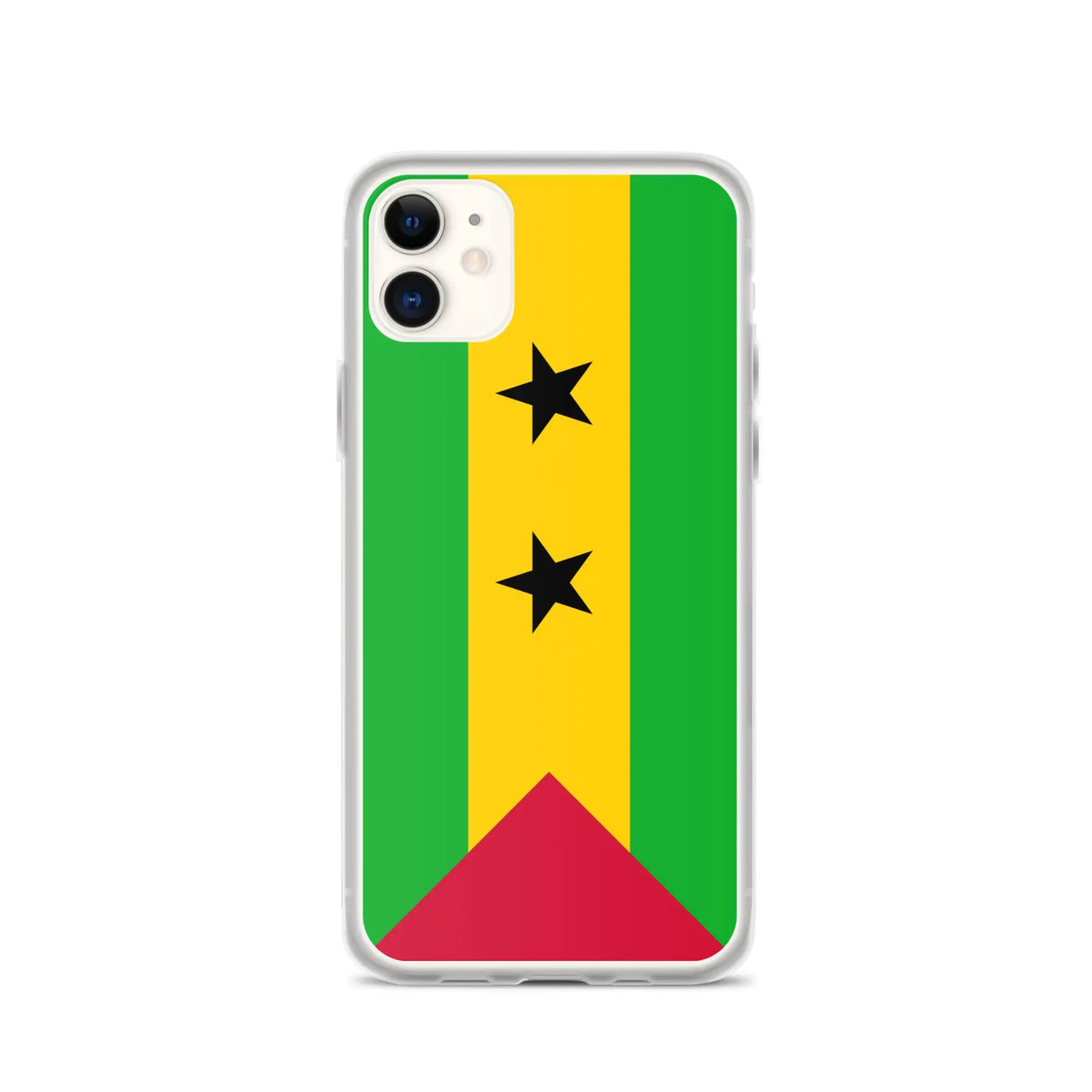 Coque iphone drapeau sao tomé-et-principe souple antichoc