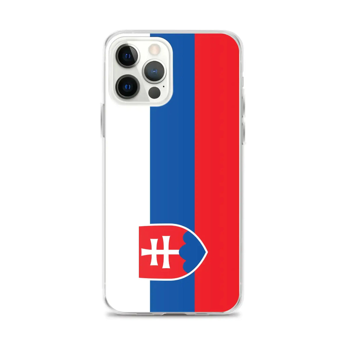 Coque iphone drapeau slovaquie souple antichoc transparente