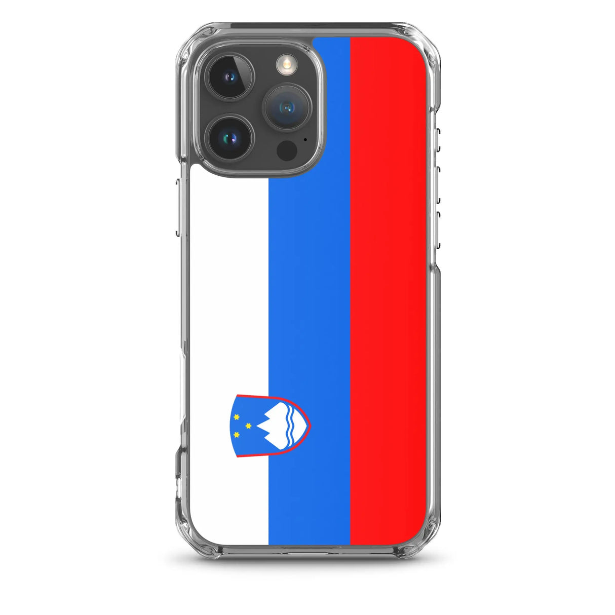 Coque iphone drapeau slovénie souple et antichoc
