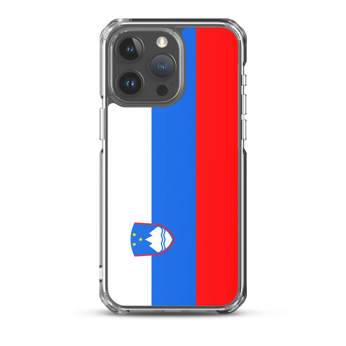 Coque iphone drapeau slovénie souple et antichoc