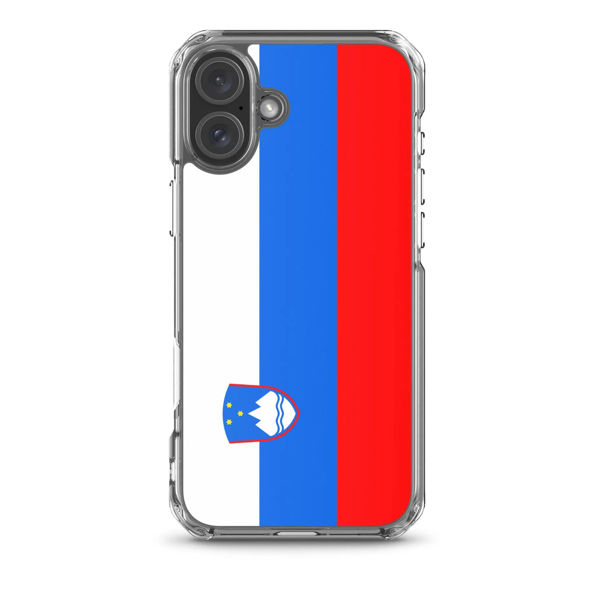 Coque iphone drapeau slovénie souple et antichoc