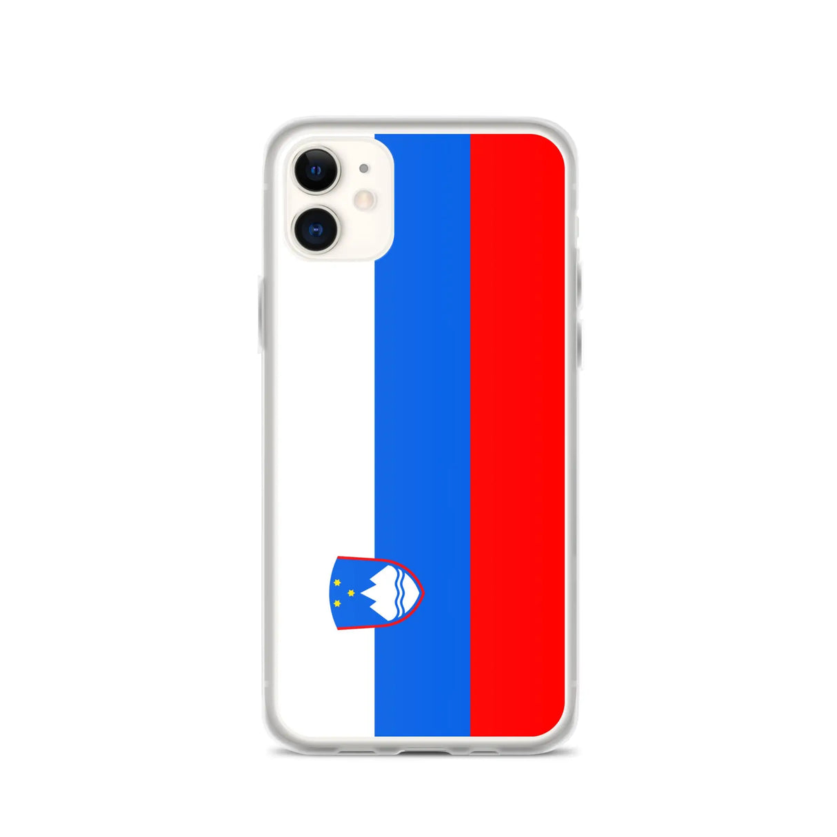 Coque iphone drapeau slovénie souple et antichoc