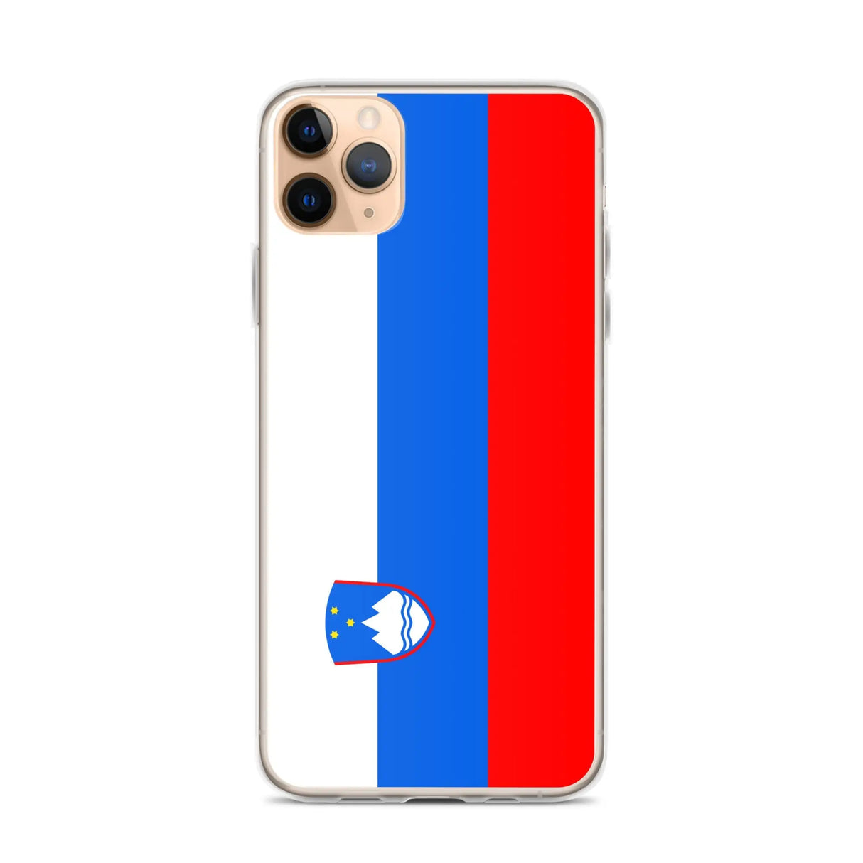 Coque iphone drapeau slovénie souple et antichoc