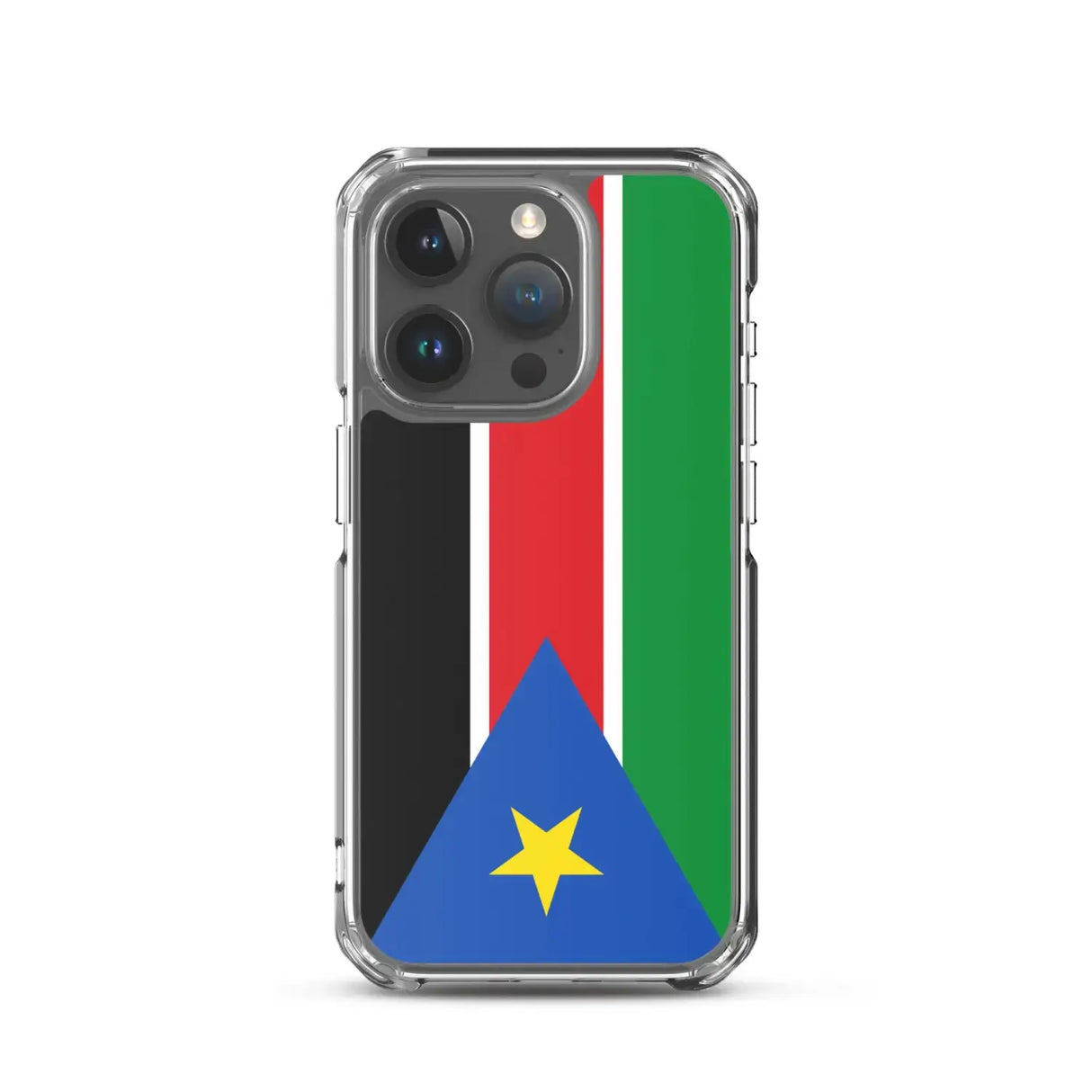 Coque iphone drapeau soudan du sud souple antichoc