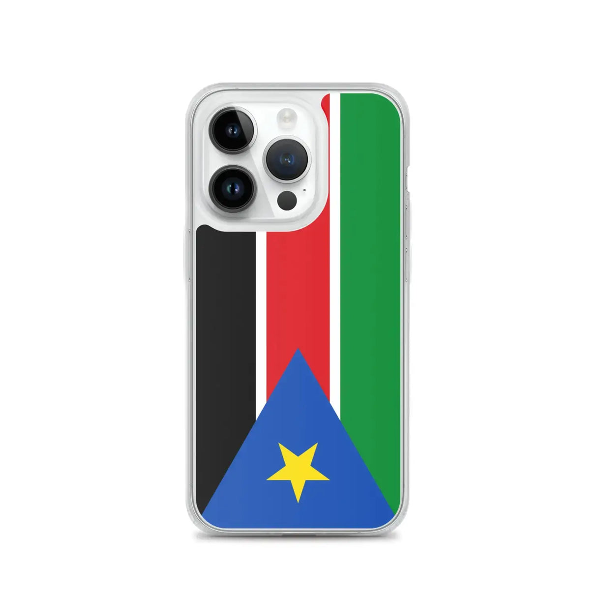 Coque iphone drapeau soudan du sud souple antichoc