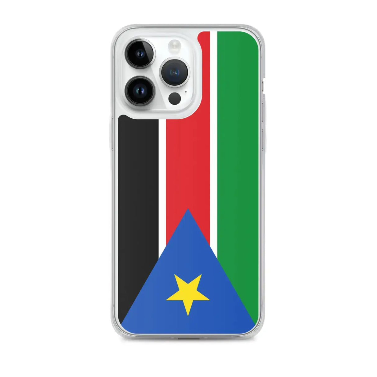 Coque iphone drapeau soudan du sud souple antichoc