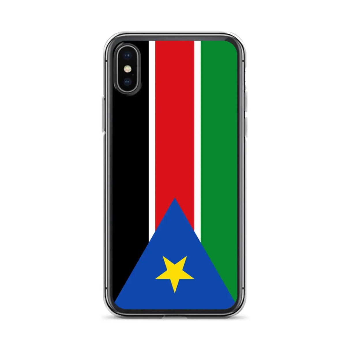 Coque iphone drapeau soudan du sud souple antichoc