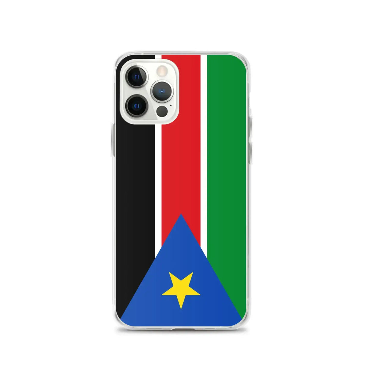 Coque iphone drapeau soudan du sud souple antichoc