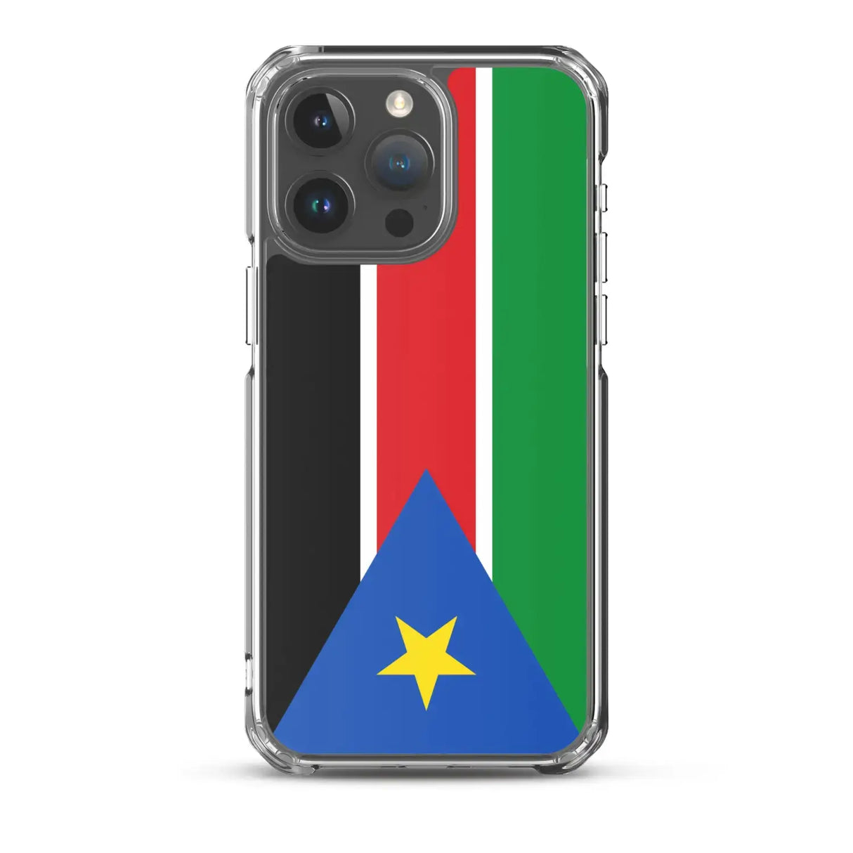 Coque iphone drapeau soudan du sud souple antichoc