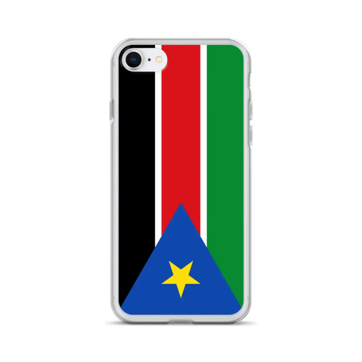 Coque iphone drapeau soudan du sud souple antichoc