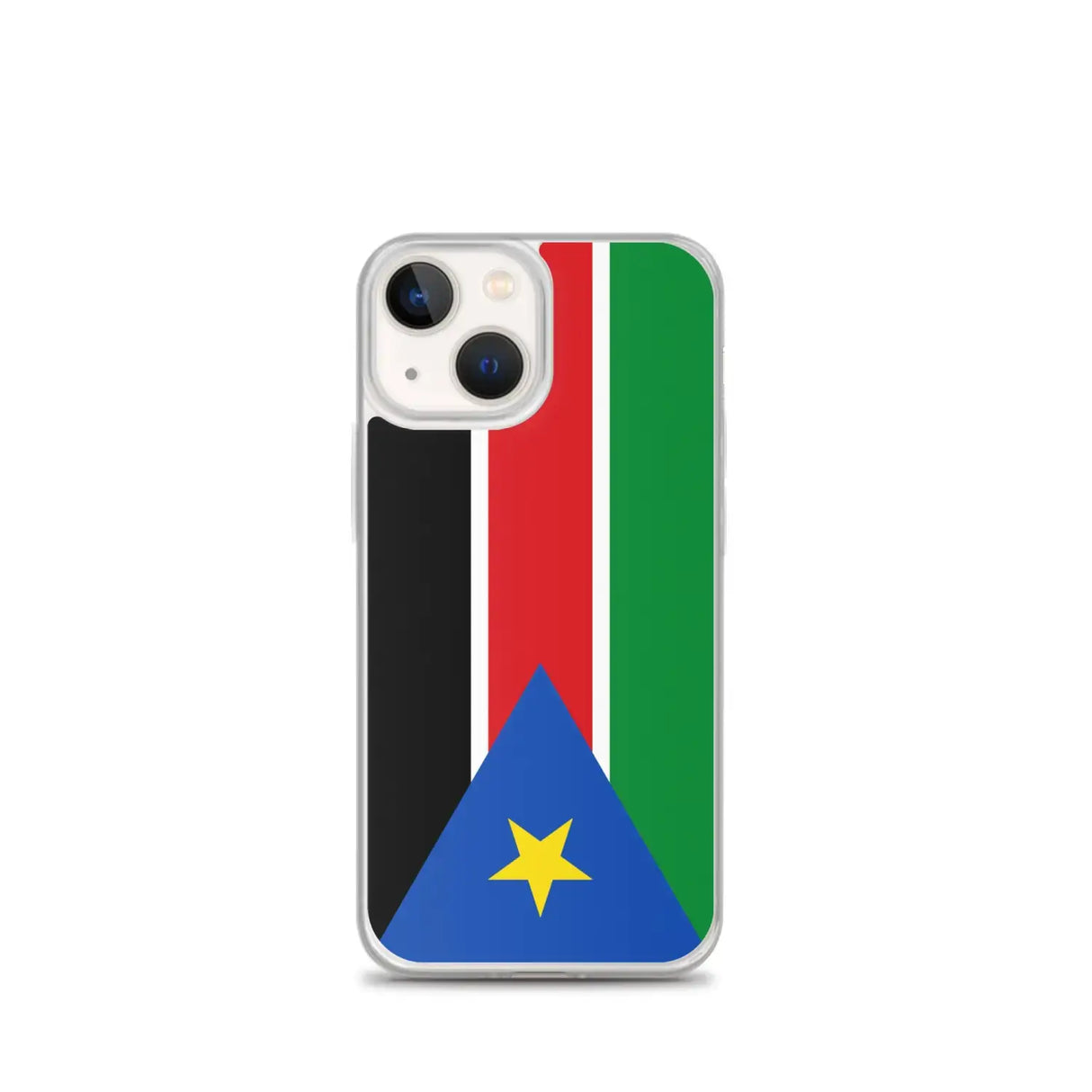 Coque iphone drapeau soudan du sud souple antichoc